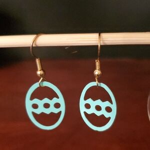 Vintage Easter Egg Earrings